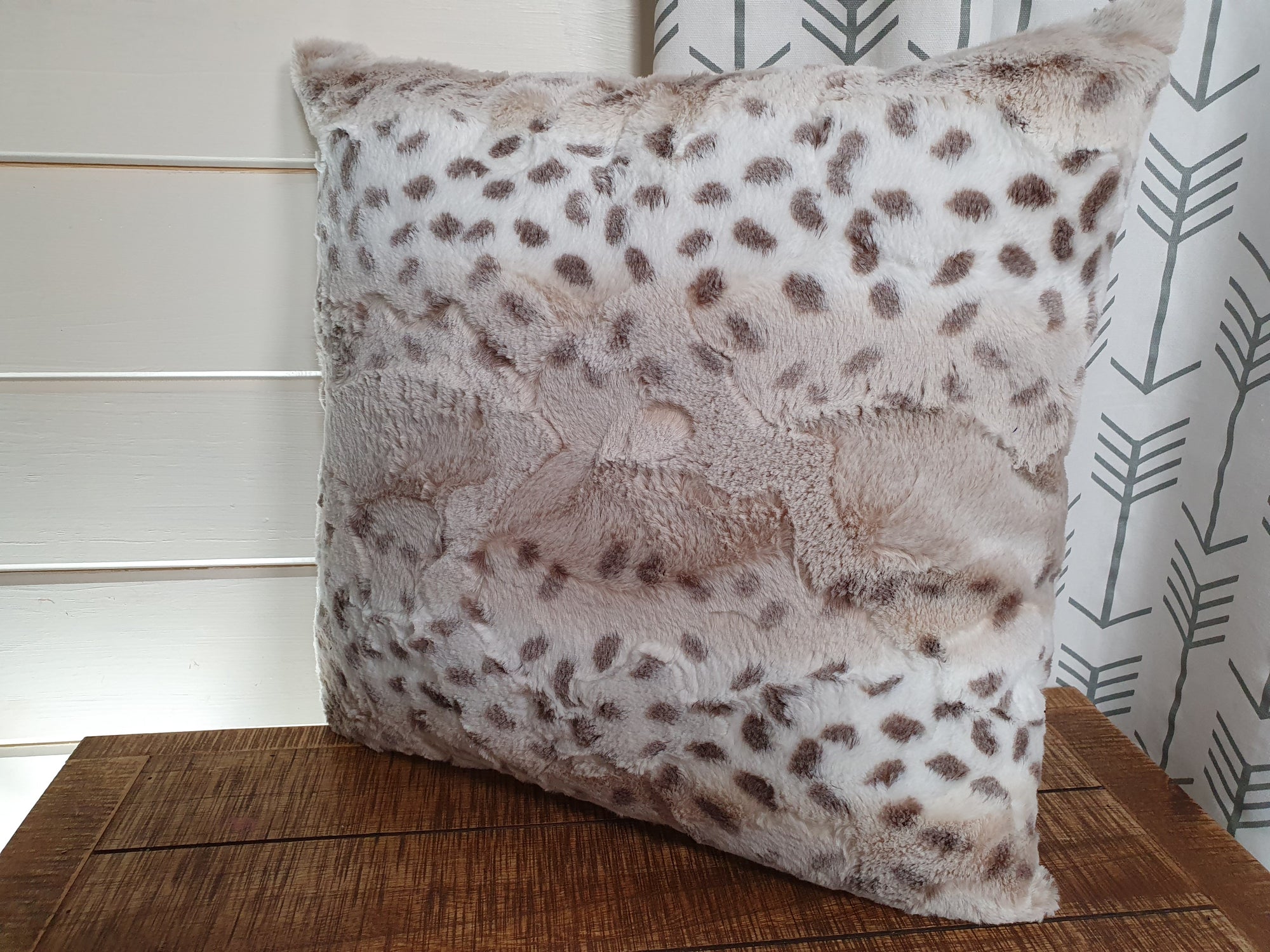 18" Pillow Cover - Lynx Minky - DBC Baby Bedding Co 