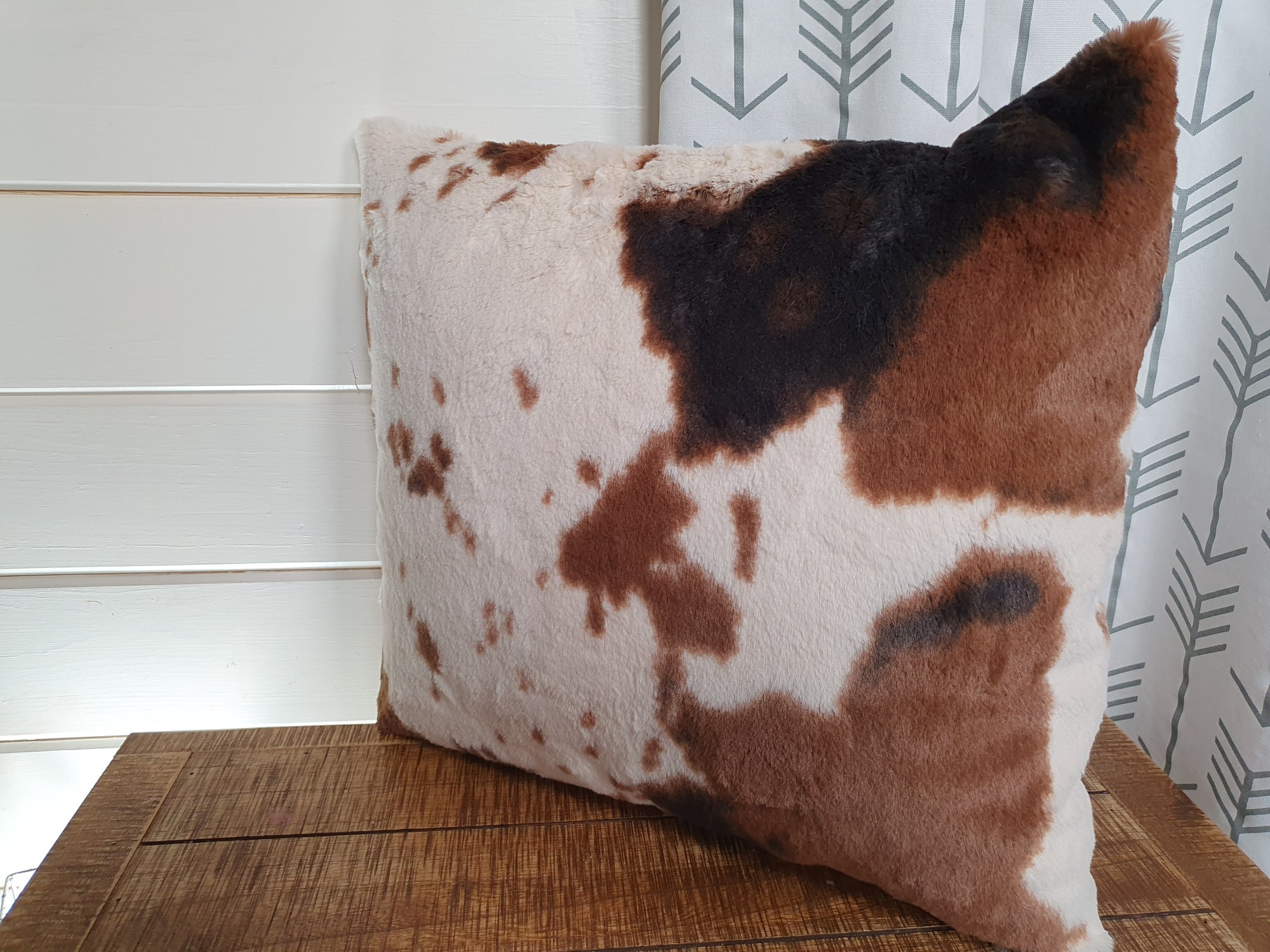 18" Pillow Cover - Cow Minky - DBC Baby Bedding Co 