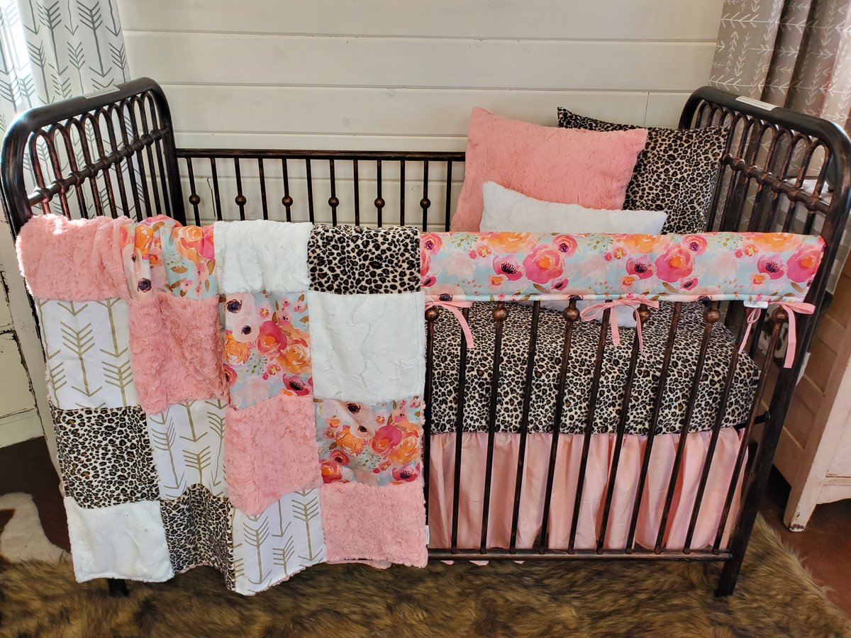 Floral Baby Bedding Collection - DBC Baby Bedding Co 