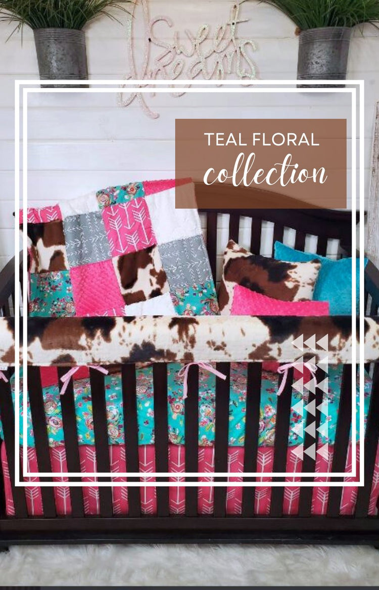 Teal Floral Collection