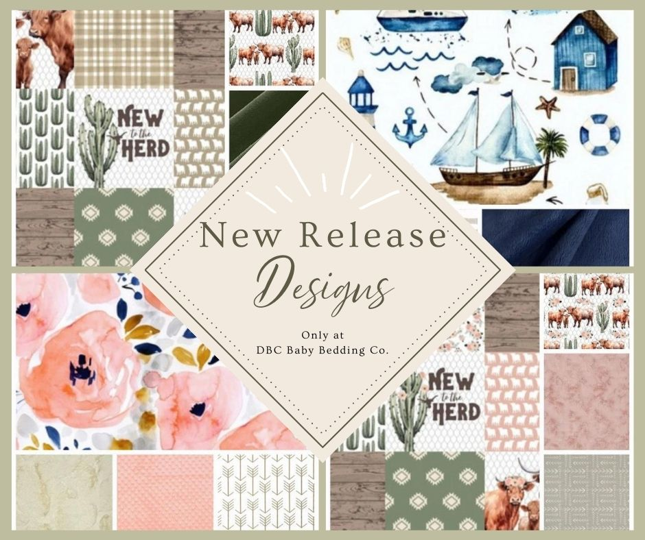 New Release Crib & Toddler Bedding