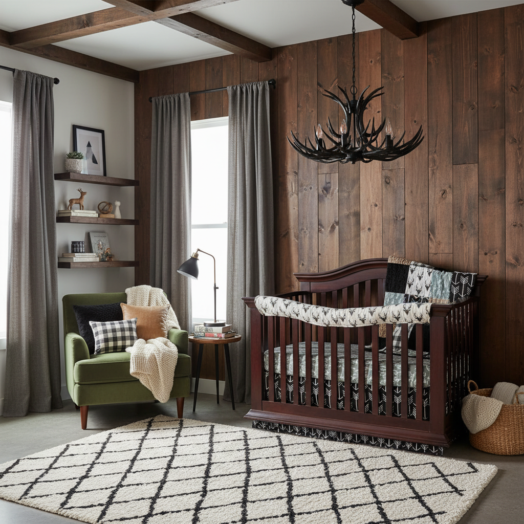 Boy Western Crib Bedding