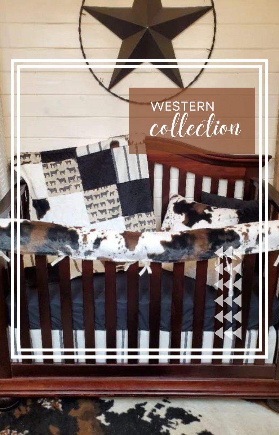 Cowboy Crib Bedding Collection - DBC Baby Bedding Co 