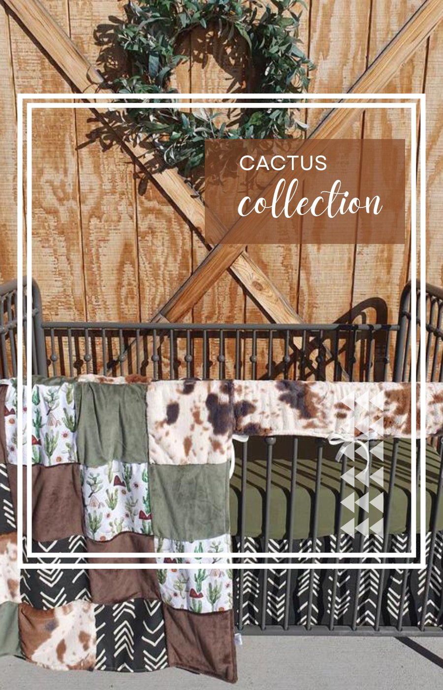 Cactus Crib Bedding Collection