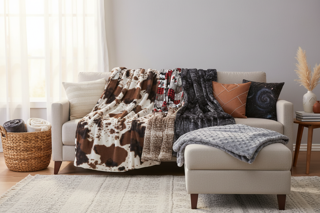 Luxury Adult Minky Blankets