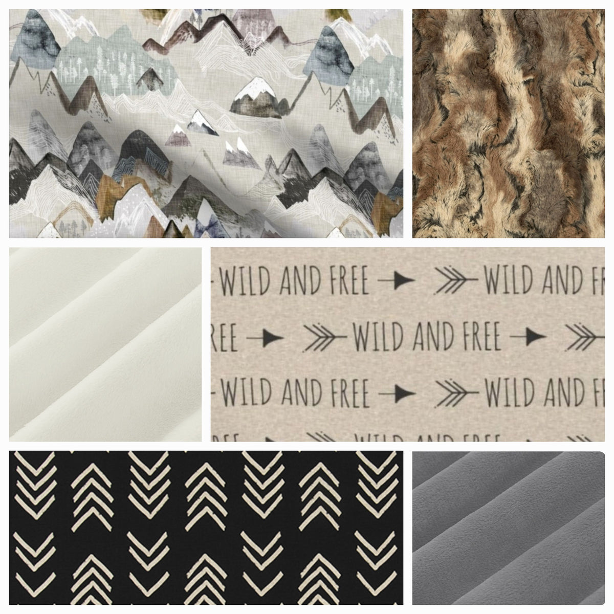 New Release Boy Crib Bedding- Wild Free Mountains Woodland Baby Bedding Collection - DBC Baby Bedding Co 