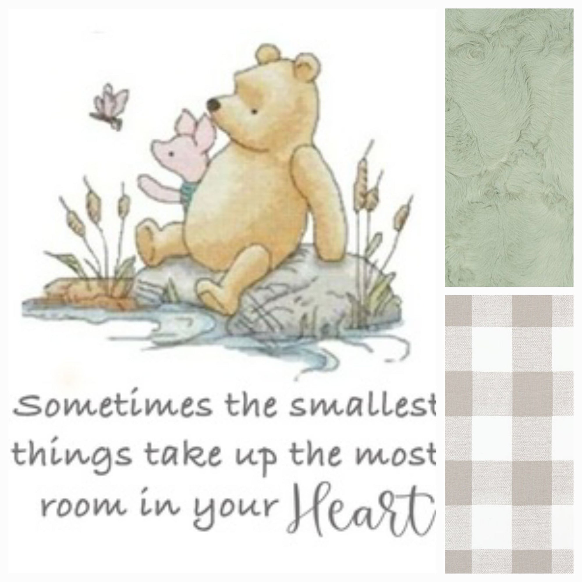 New Release Neutral Crib Bedding- The Smallest.... Winnie Pooh Baby Bedding Collection - DBC Baby Bedding Co 