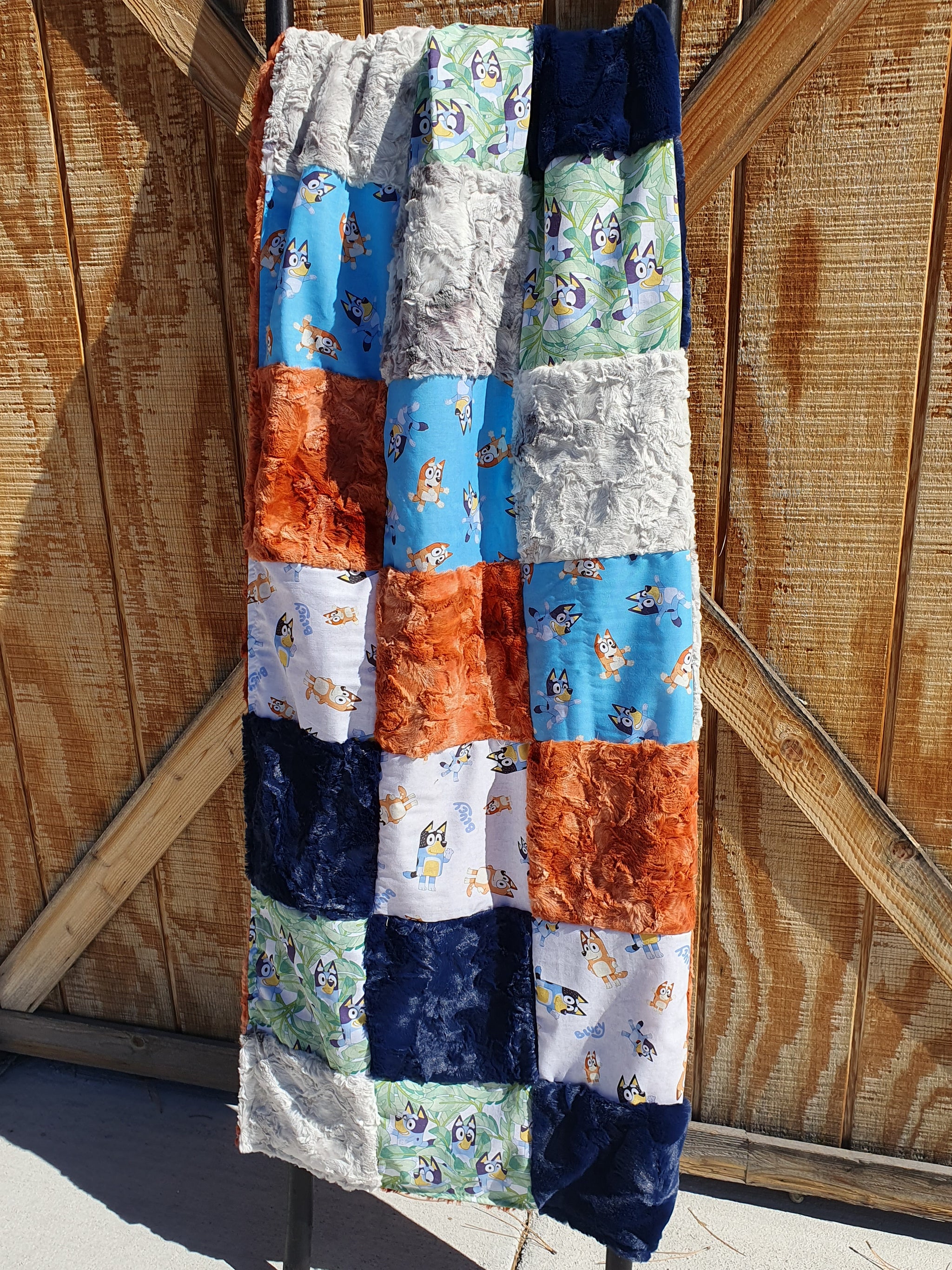 Patch discount quilt blanket