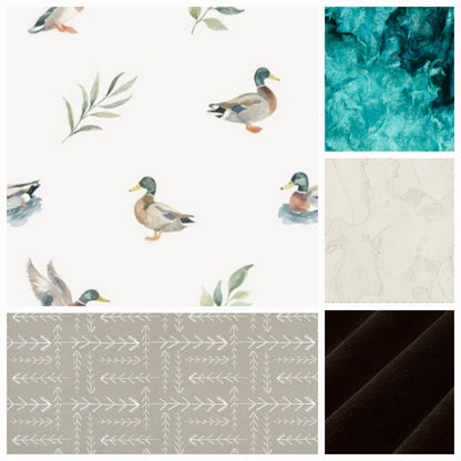 New Release Boy Crib Bedding- Mallard Duck Baby & Toddler Bedding Collection - DBC Baby Bedding Co 