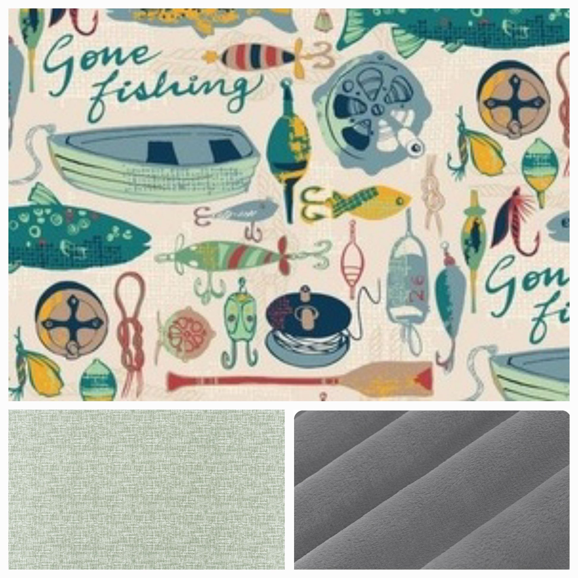 New Release Boy Crib Bedding- Gone Fishing Baby & Toddler Bedding Collection - DBC Baby Bedding Co 