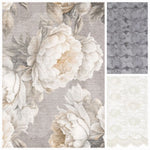 New Release Girl Crib Bedding - Gray Rose and Lace Cottage Baby Bedding & Nursery Collection - DBC Baby Bedding Co 