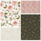 New Release Girl Crib Bedding - Dusty Rose and Lace Cottage Baby Bedding & Nursery Collection - DBC Baby Bedding Co 