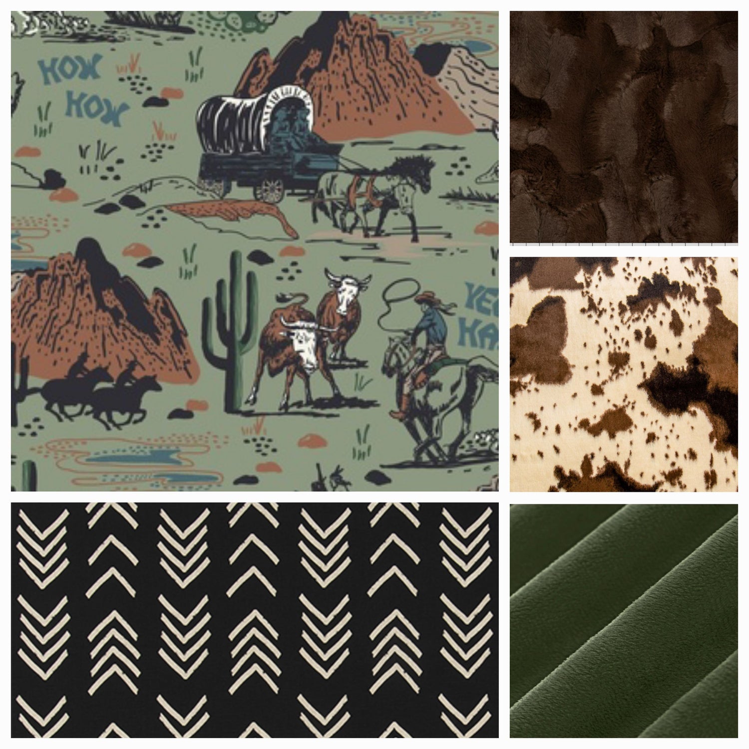 New Release Boy Crib Bedding- Wild West Cowboy Western Baby & Toddler Bedding Collection - DBC Baby Bedding Co 