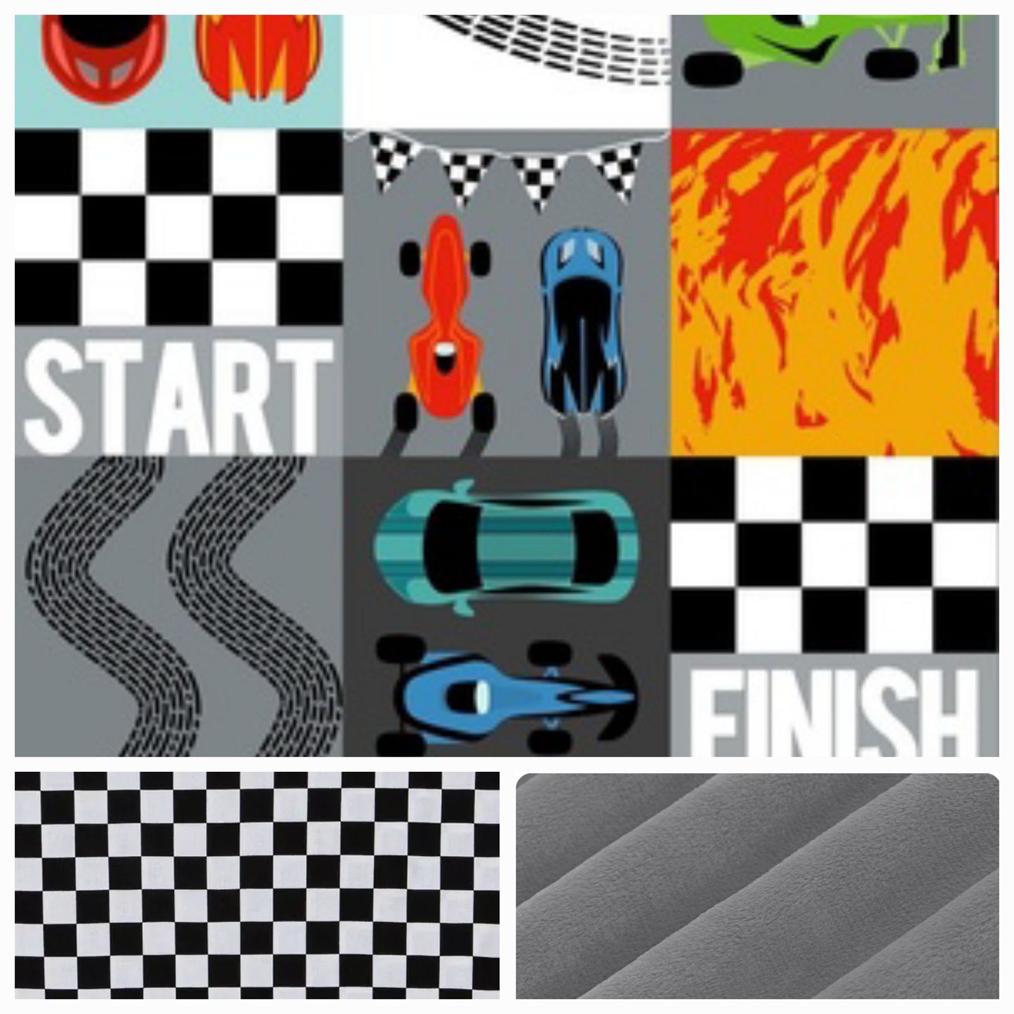 Boy Crib Bedding- Race Cars Baby & Toddler Bedding Collection