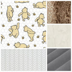 Neutral Crib Bedding- Winnie Pooh Woodland Baby Bedding Collection - DBC Baby Bedding Co 