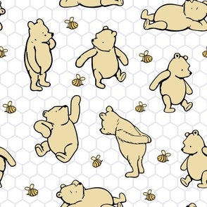 New Release Neutral Crib Bedding- Classic Winnie Pooh and Bees Baby Bedding &amp; Nursery Collection - DBC Baby Bedding Co 