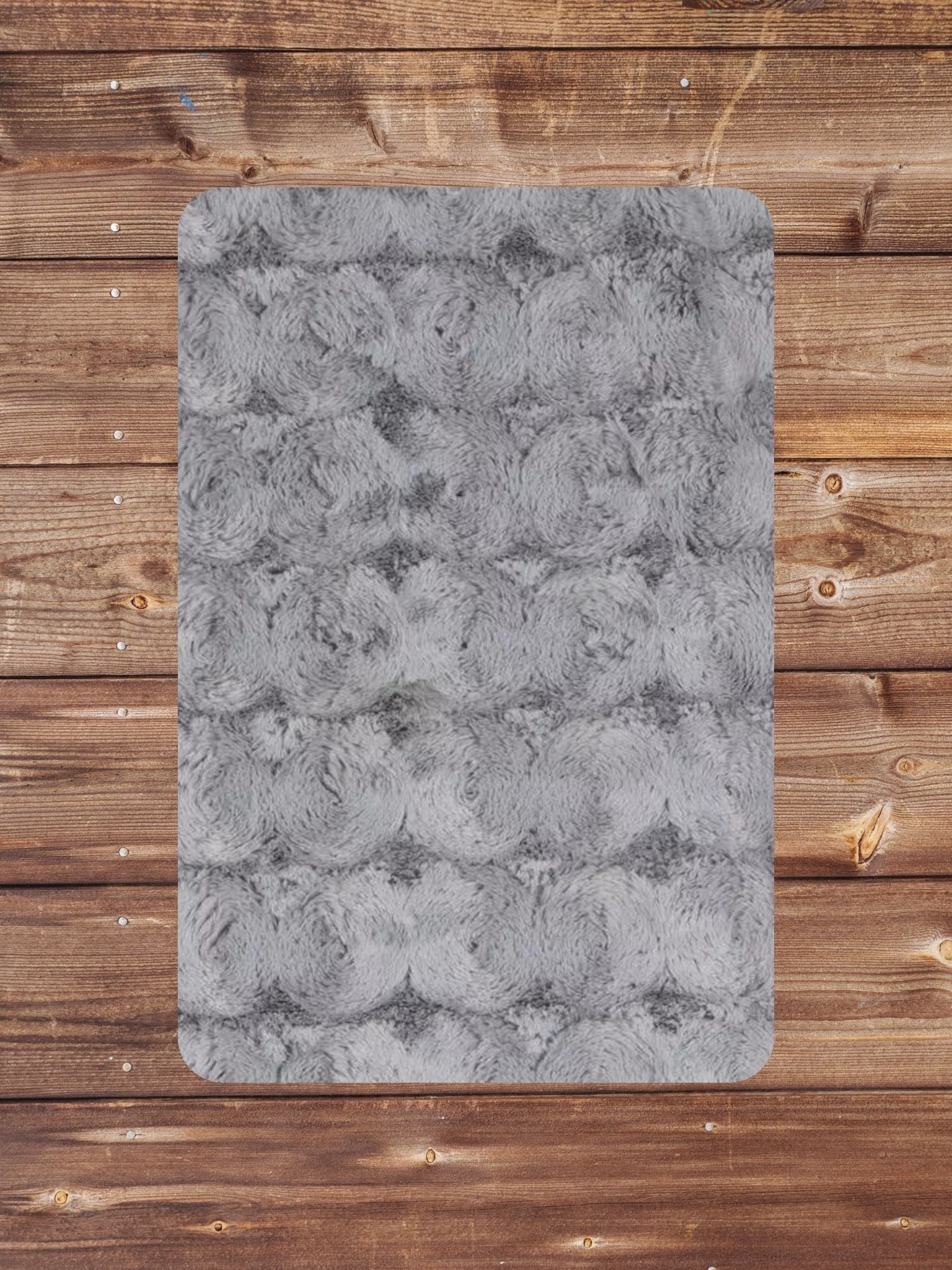 Minky Blanket- Gray Swirl Minky Blanket - DBC Baby Bedding Co 