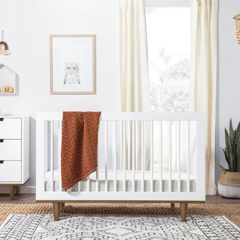 Standard Cribs - Marley by Baby Mod 3-in-1 Convertible Crib - DBC Baby Bedding Co 