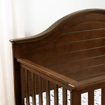 Standard Cribs - Nolan Convertible Crib in Espresso - DBC Baby Bedding Co 