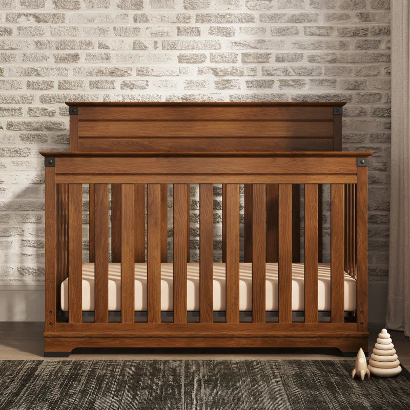 Standard Cribs - Redmond Style Crib in Cherry - DBC Baby Bedding Co 