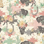 New Release Girl Crib Bedding - Southwest Buffalo and Cow Minky Western Baby Bedding & Nursery Collection - DBC Baby Bedding Co 