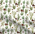 Crib Sheet - Cactus Mountains - DBC Baby Bedding Co 