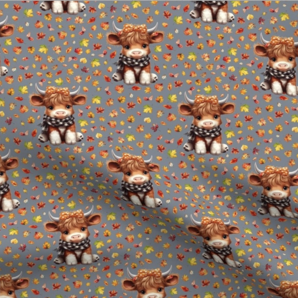 Crib Sheet - Baby Highland Cow - DBC Baby Bedding Co 