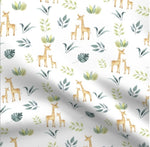 Crib Sheet - Baby Giraffes - DBC Baby Bedding Co 