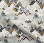 Crib Sheet - Mountains in tan - DBC Baby Bedding Co 