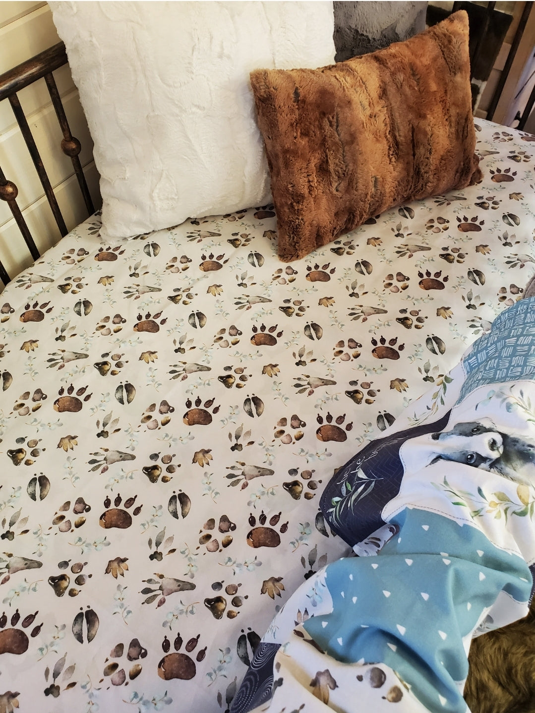 New Release Boy Crib Bedding- Moose, Bear, Deer Woodland Baby Bedding Collection - DBC Baby Bedding Co 