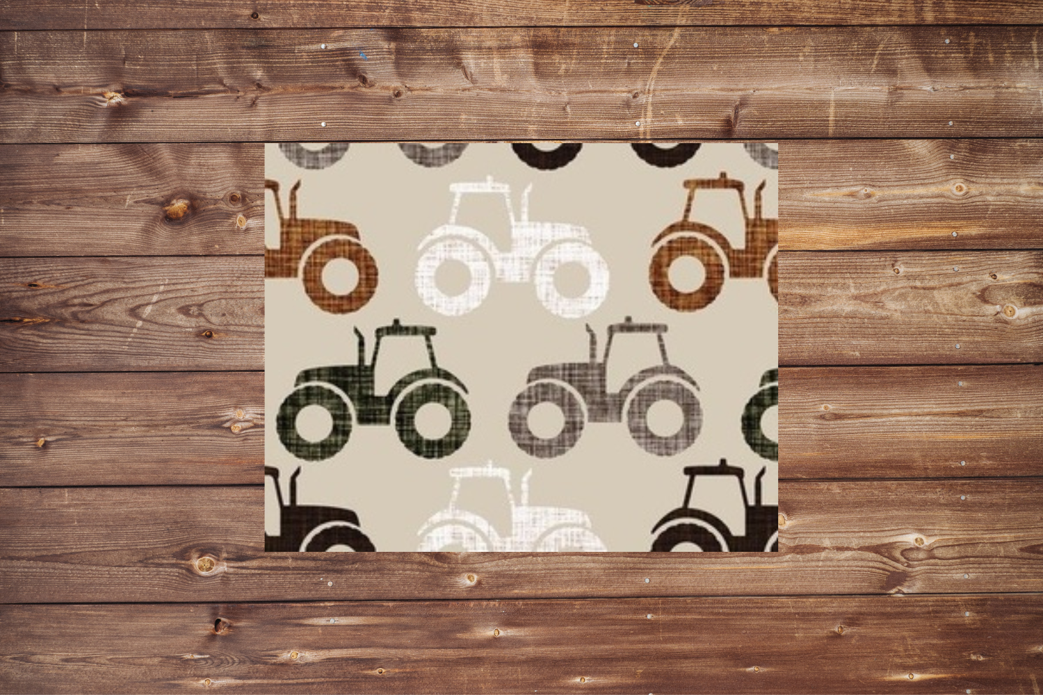 On the Go Changing Pad- Tractor and Minky Interior - DBC Baby Bedding Co 