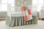 Bunnies and Butterflies Nature Girl Crib Bedding - DBC Baby Bedding Co 