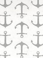 Curtain Panels or Valance - Gray Anchors Nautical - DBC Baby Bedding Co 