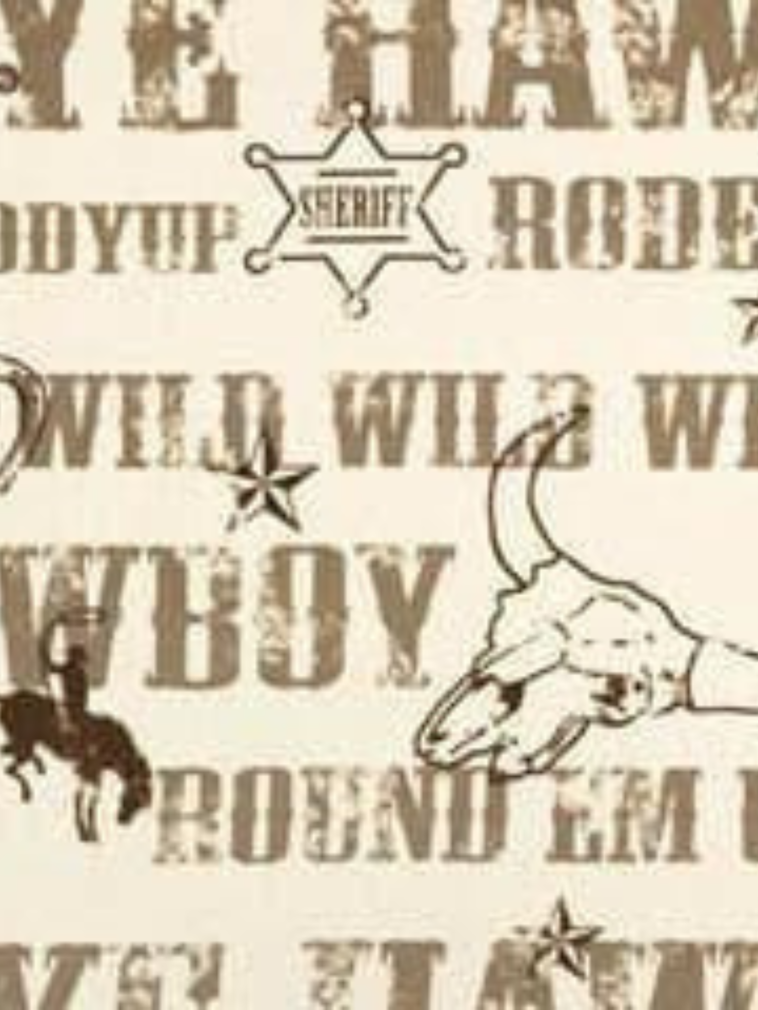 Curtain Panels or Valance - Wild West Cowboy Western - DBC Baby Bedding Co 