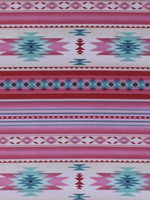 Changing Pad Cover - Pink Aztec Western Cover - DBC Baby Bedding Co 