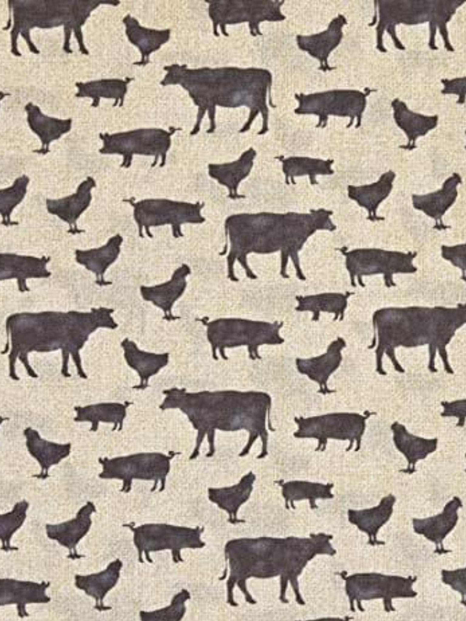 Changing Pad Cover - Farm Animals on tan Farm Cover - DBC Baby Bedding Co 