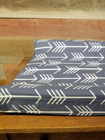 Changing Pad Cover - Navy Arrow Western Cover - DBC Baby Bedding Co 