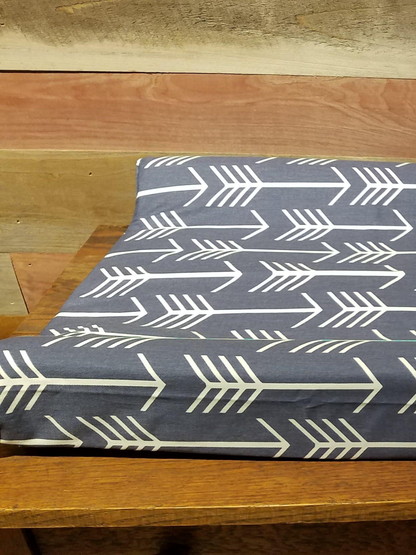 Changing Pad Cover - Navy Arrow Western Cover - DBC Baby Bedding Co 