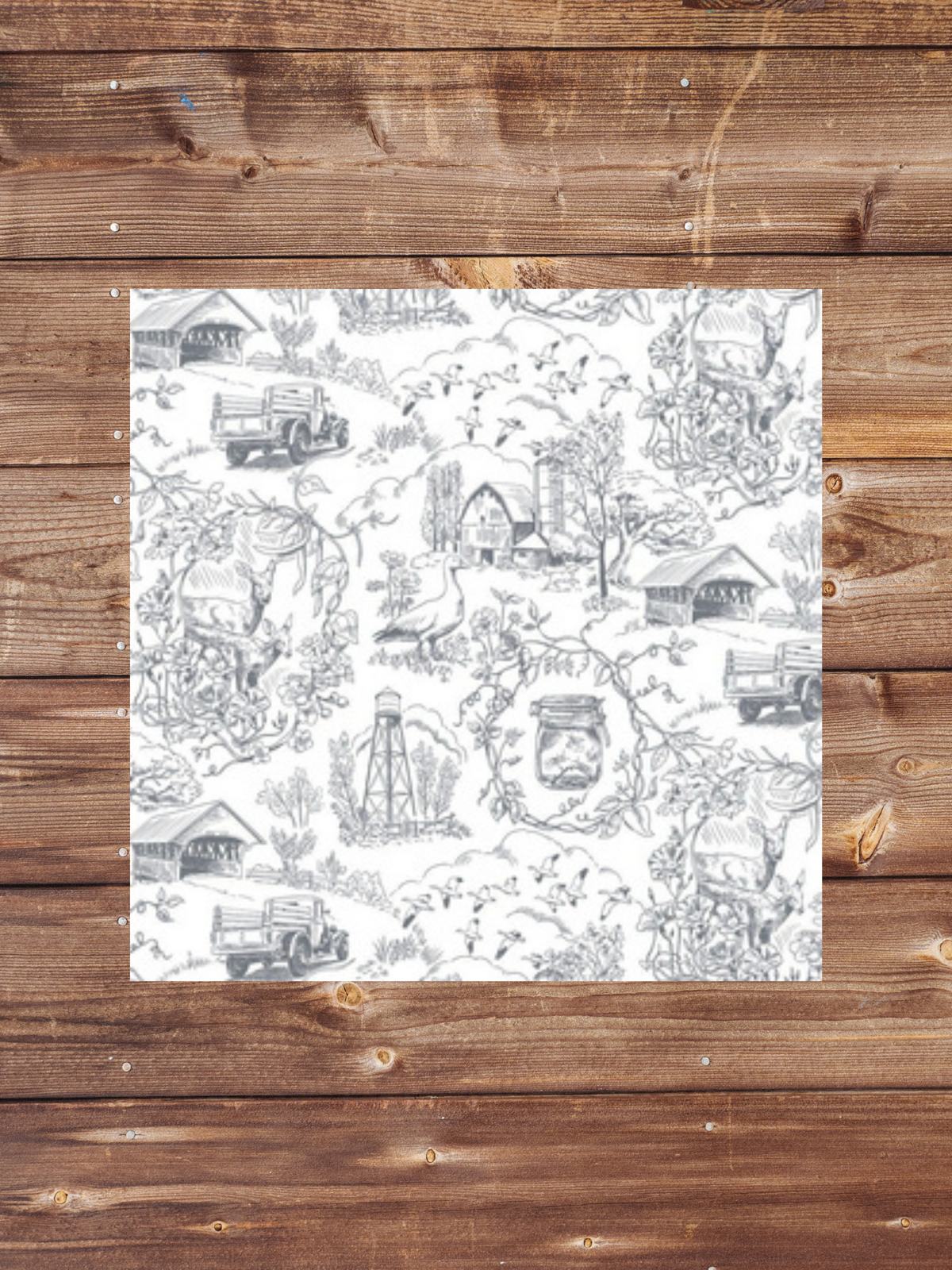 Carseat tent - Farm Toile Tent - DBC Baby Bedding Co 