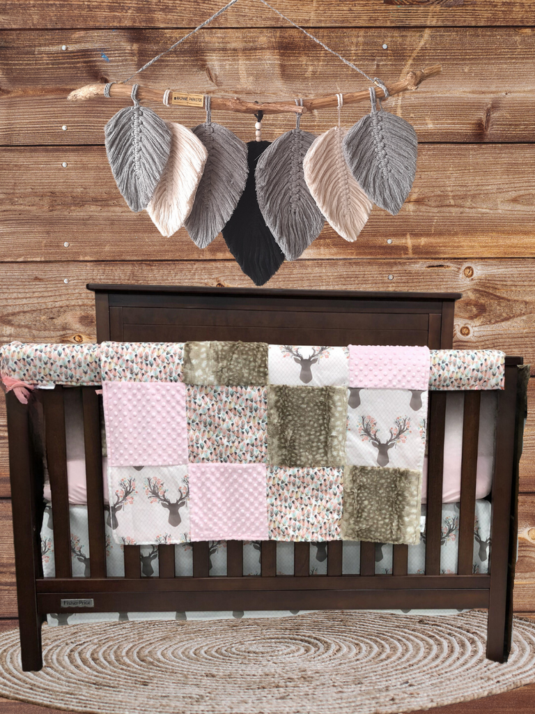 Rustic baby hotsell girl bedding