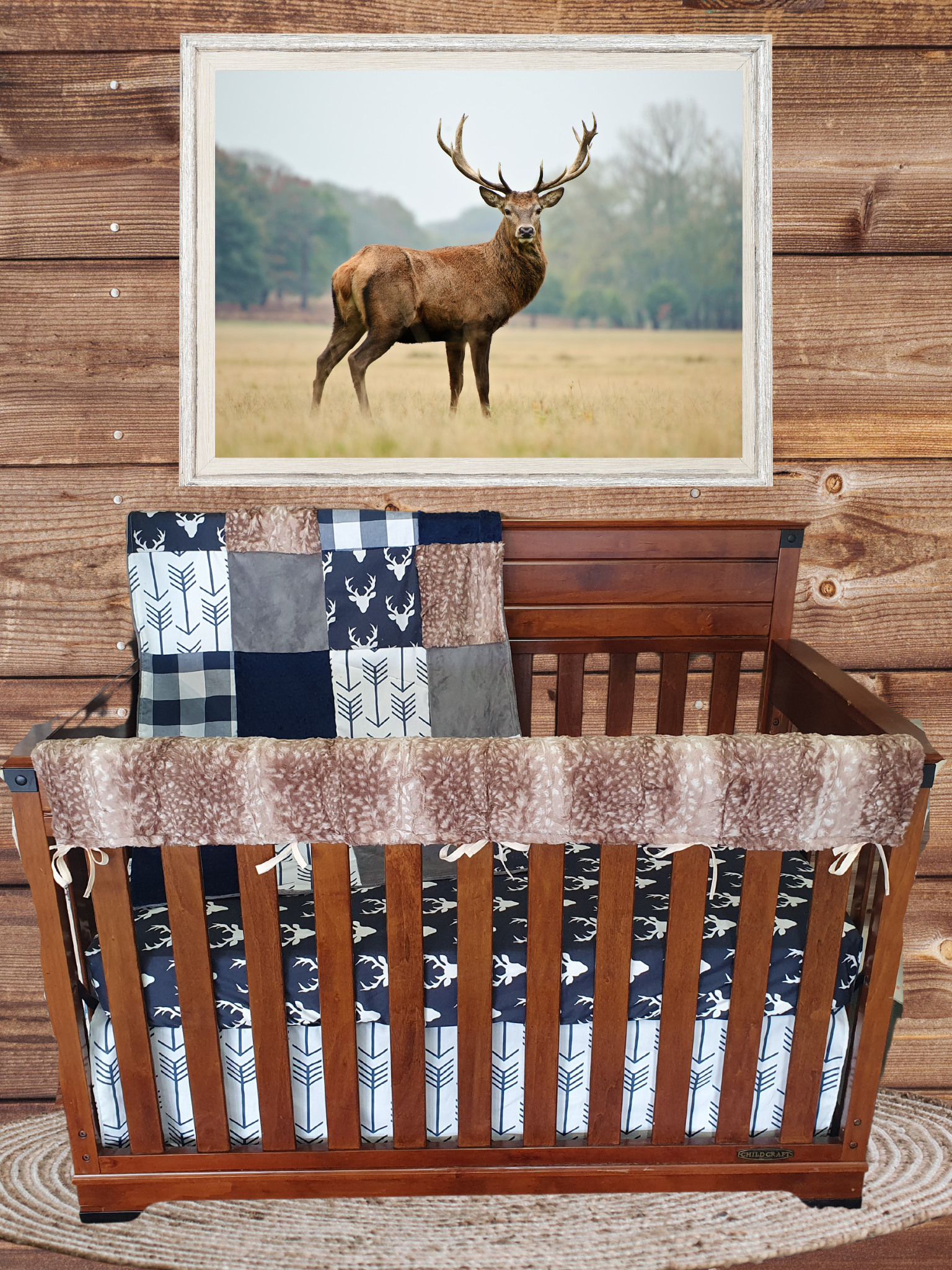 Baby boy deer outlet bedding