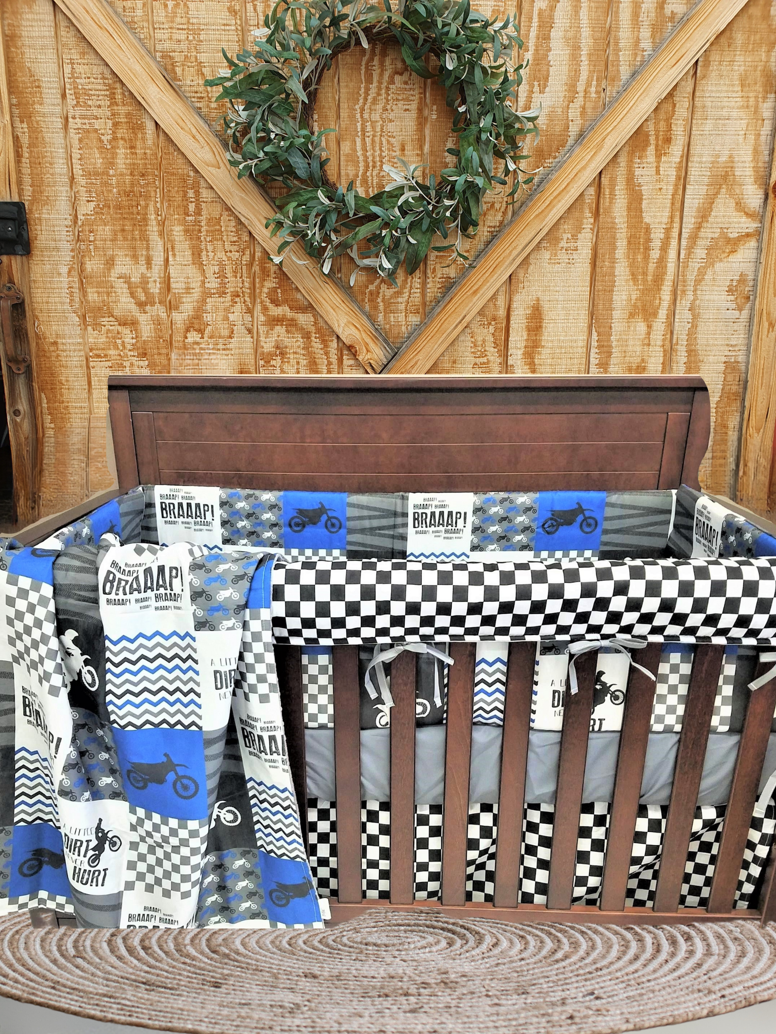 Dirt bike clearance crib sheets