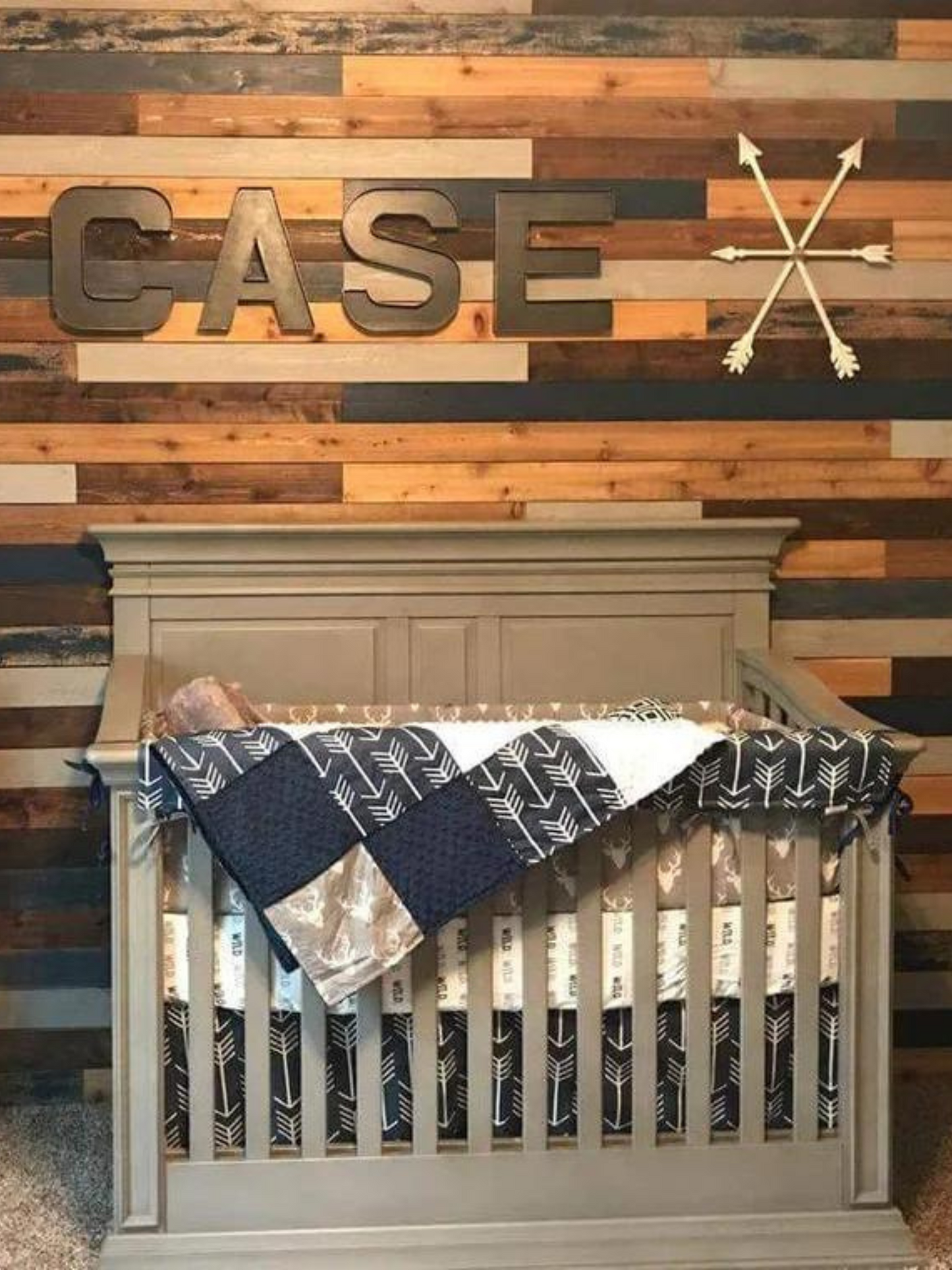 New Release Boy Crib Bedding - Wild Buck Woodland Baby Bedding & Nursery Collection - DBC Baby Bedding Co 