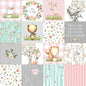 New Release Girl Crib Bedding - Little Lady Floral Woodland Animals Baby Bedding Collection - DBC Baby Bedding Co 