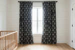 Black Arrow Curtains - Correct Fabric