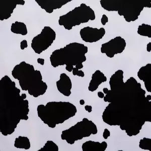 Crib Rail Guard - Black White Cow Minky - DBC Baby Bedding Co 