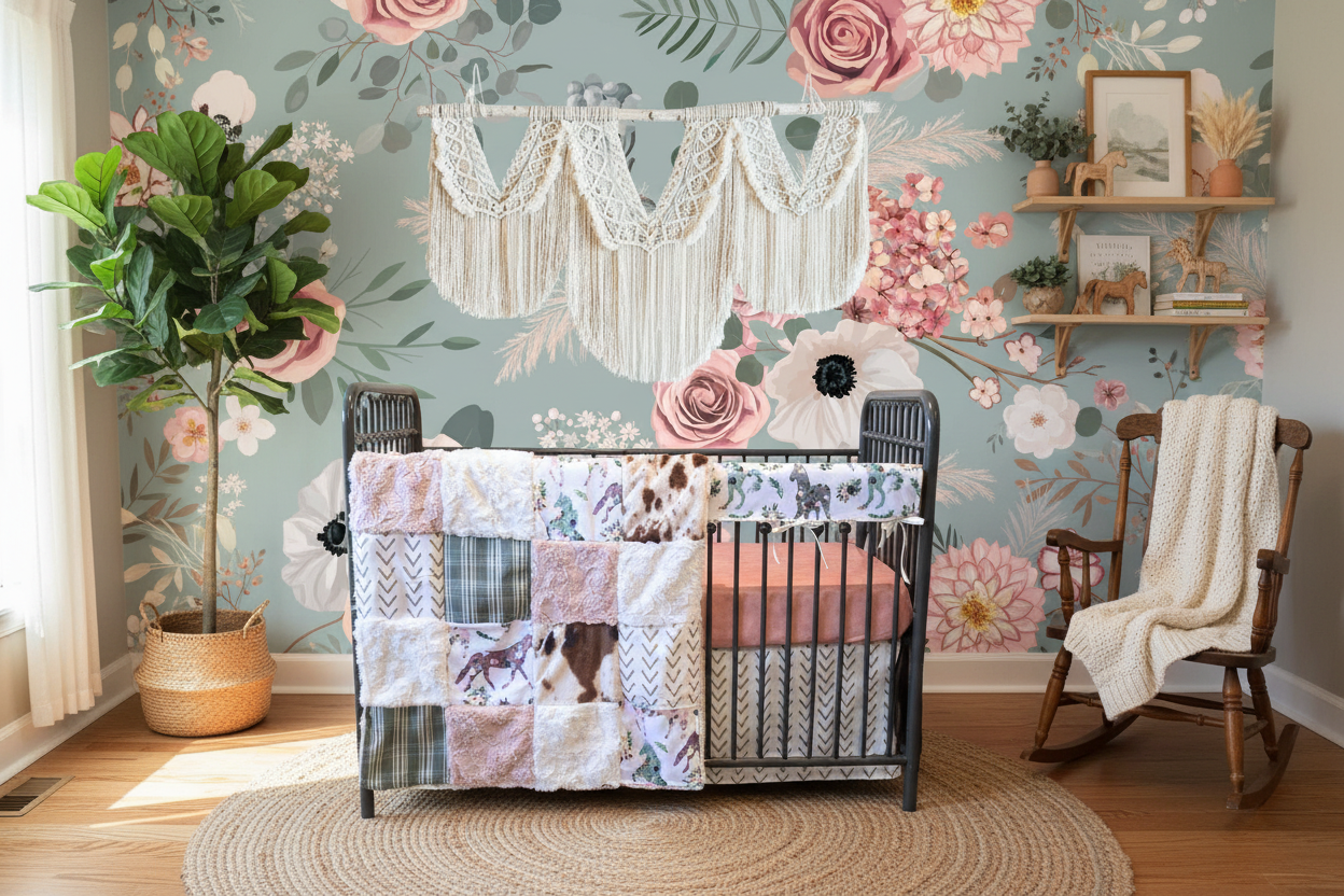 Boho Western Horse Nursery