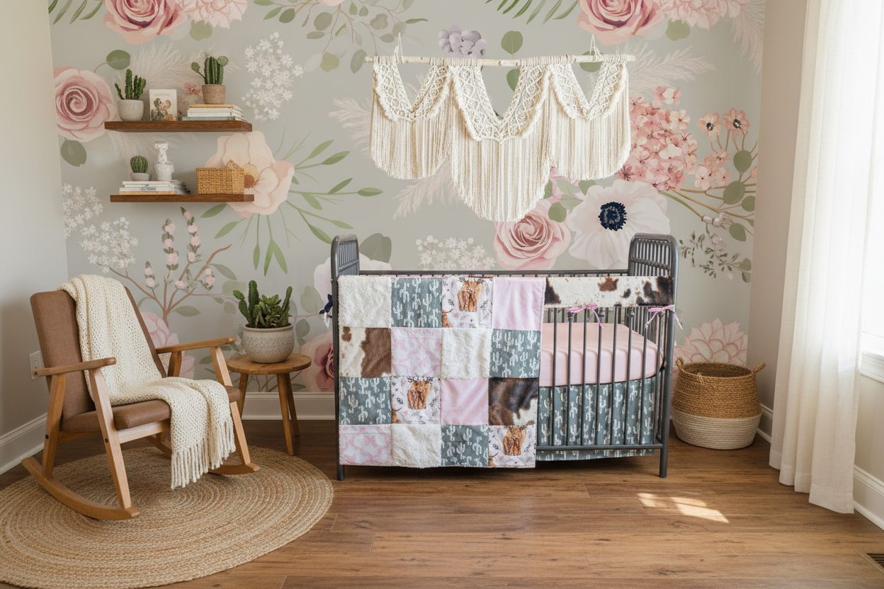 Boho Western Nursery Lifestyle