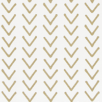 Twin, Full, Queen, or King Comforter - Gold Arrowhead - DBC Baby Bedding Co 