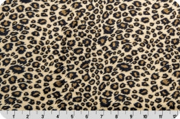 Crib Rail Guard - Cheetah Minky - DBC Baby Bedding Co 